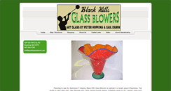 Desktop Screenshot of blackhillsglassblowers.com