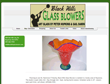 Tablet Screenshot of blackhillsglassblowers.com